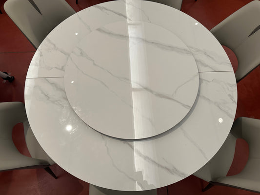大理石餐桌(圆桌)029