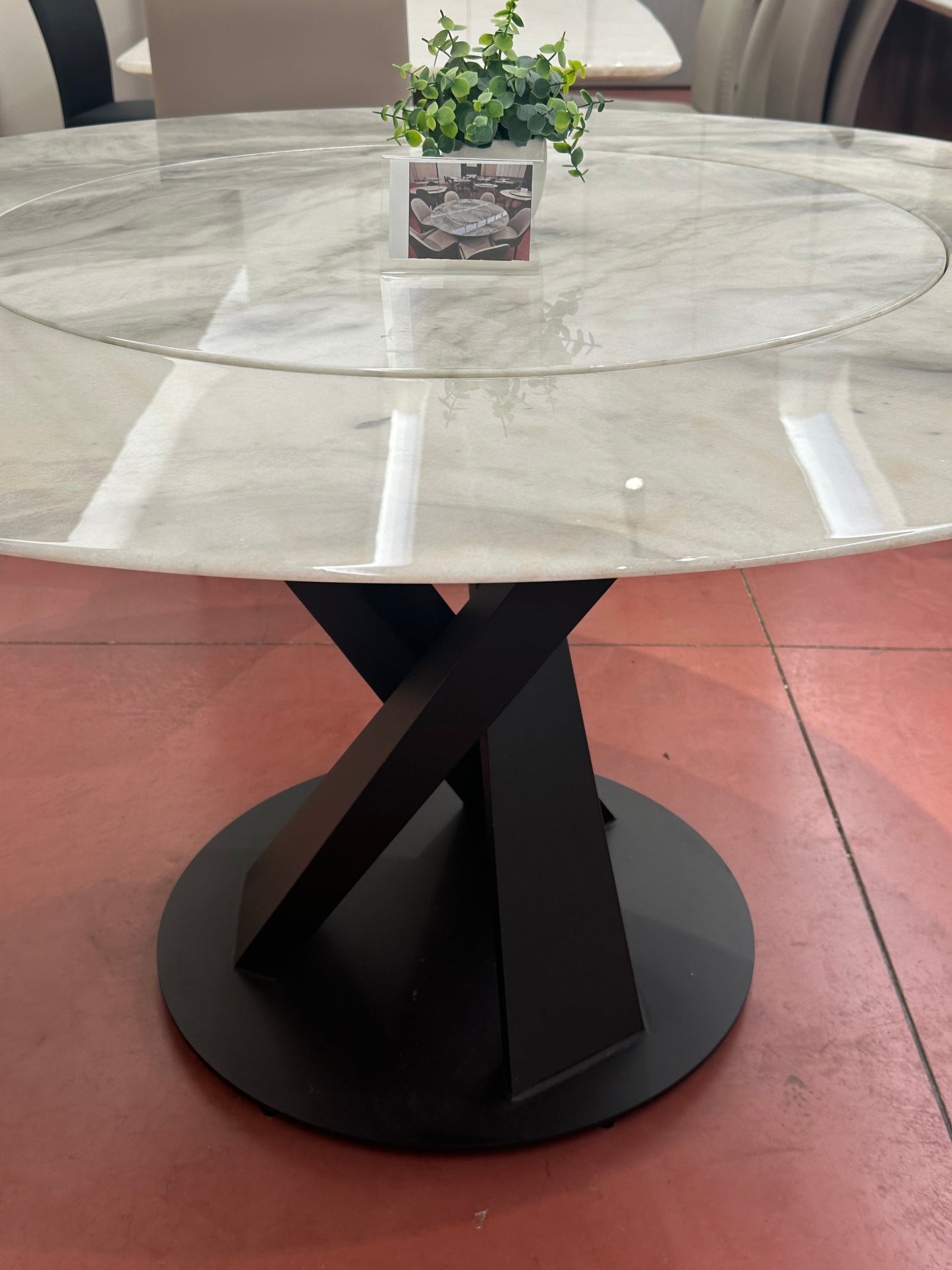 大理石餐桌(圆桌)017