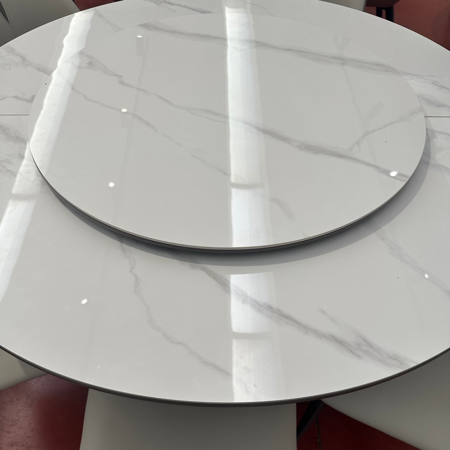 大理石餐桌(圆桌)029