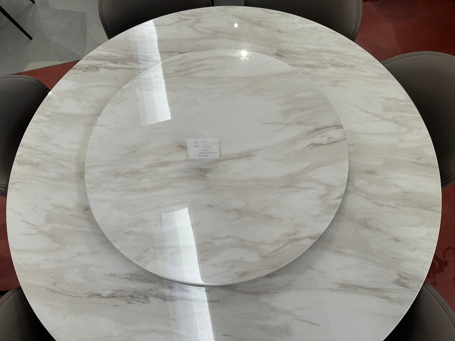 大理石餐桌(圆桌)022