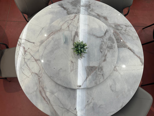 大理石餐桌(圆桌)018