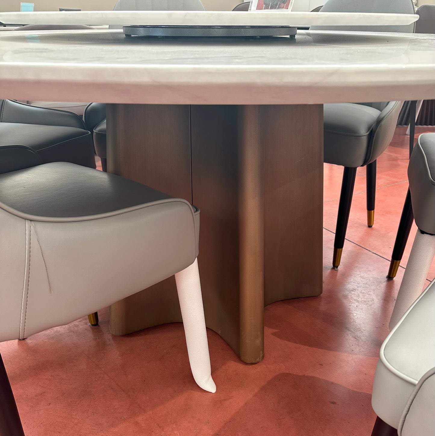 大理石餐桌(圆桌)023