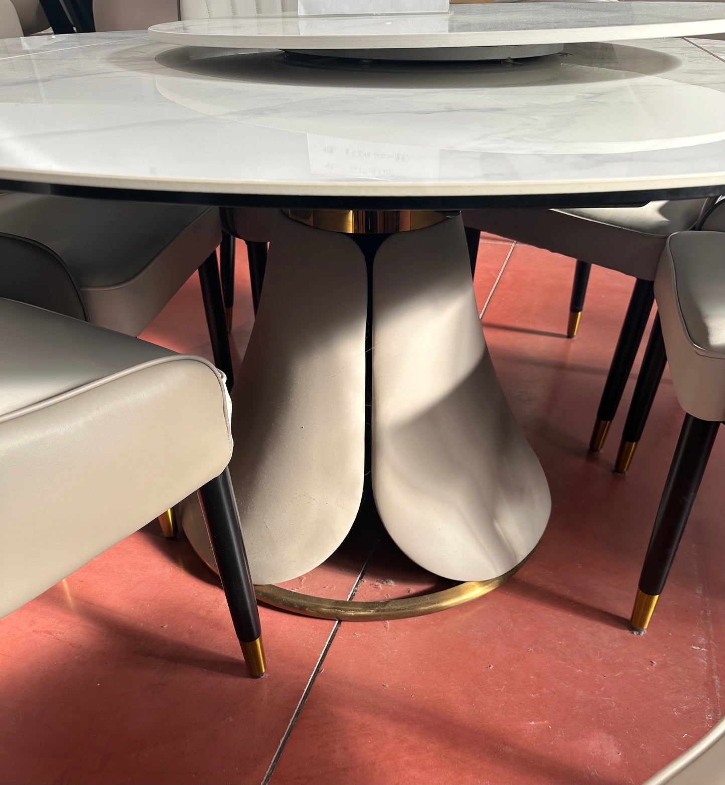 大理石餐桌(圆桌)026