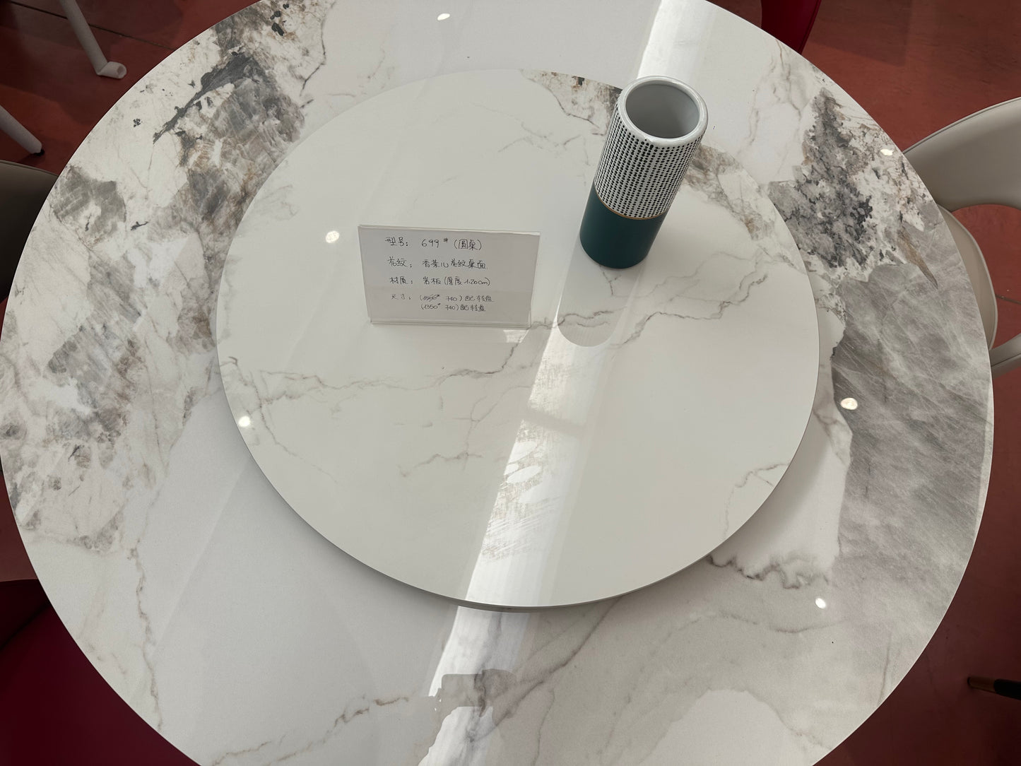 大理石餐桌(圆桌)024