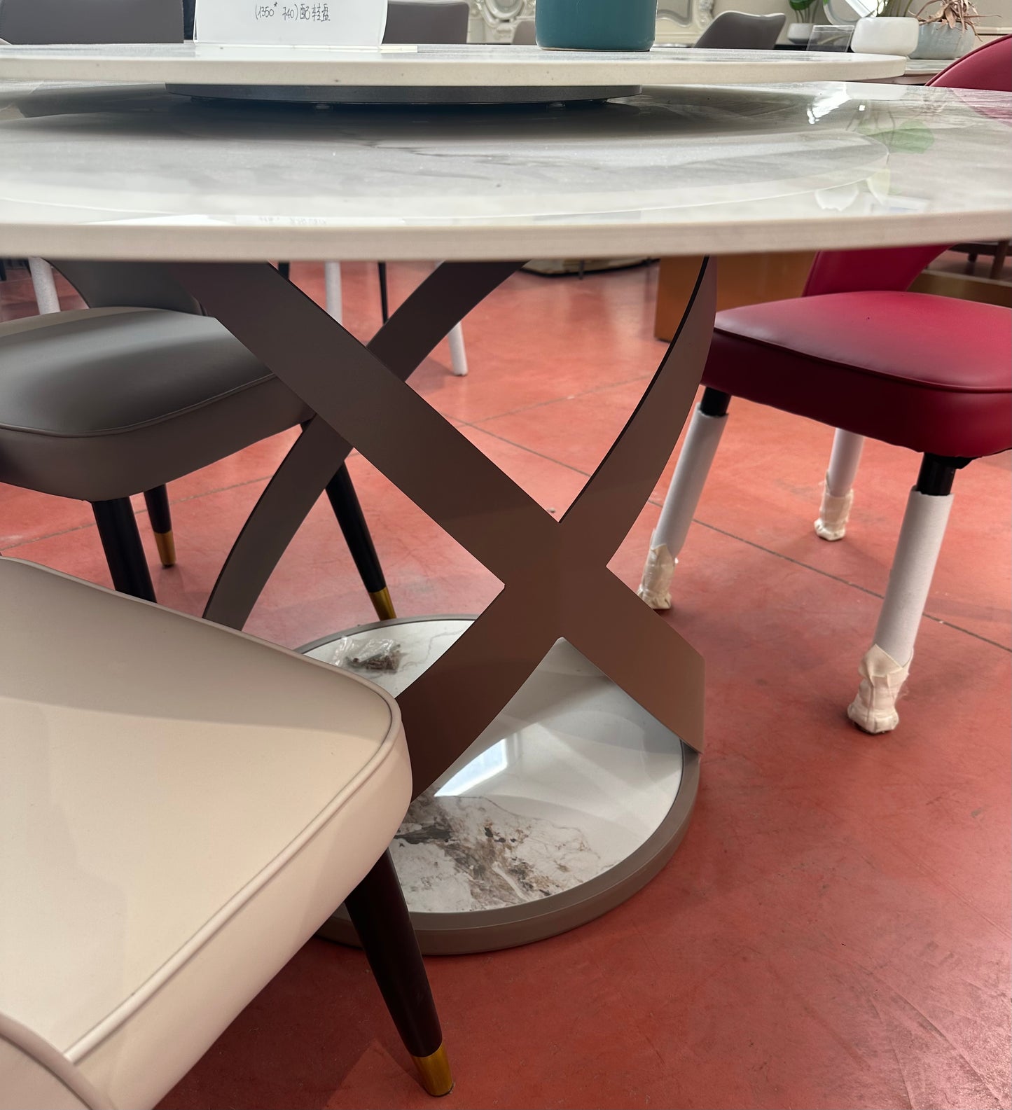 大理石餐桌(圆桌)024