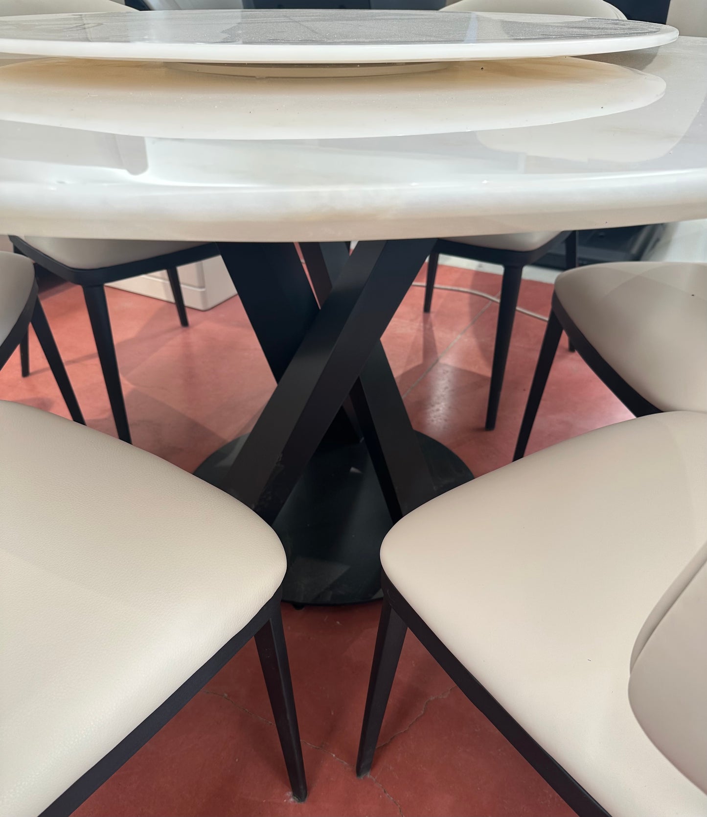 大理石餐桌(圆桌)028