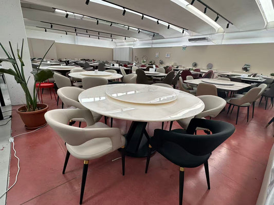 大理石餐桌(圆桌)005