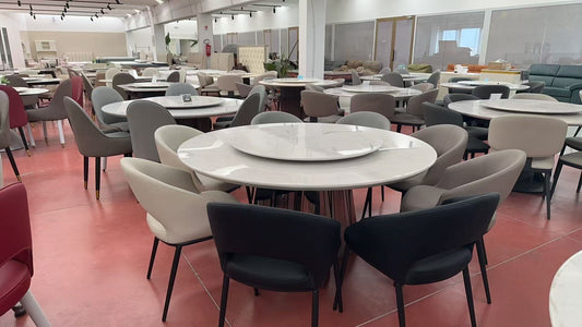 大理石餐桌(圆桌)009