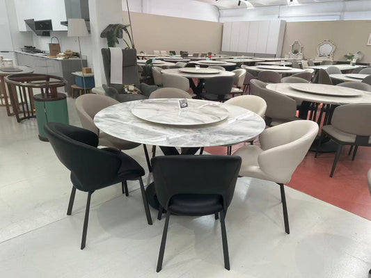 大理石餐桌(圆桌)015