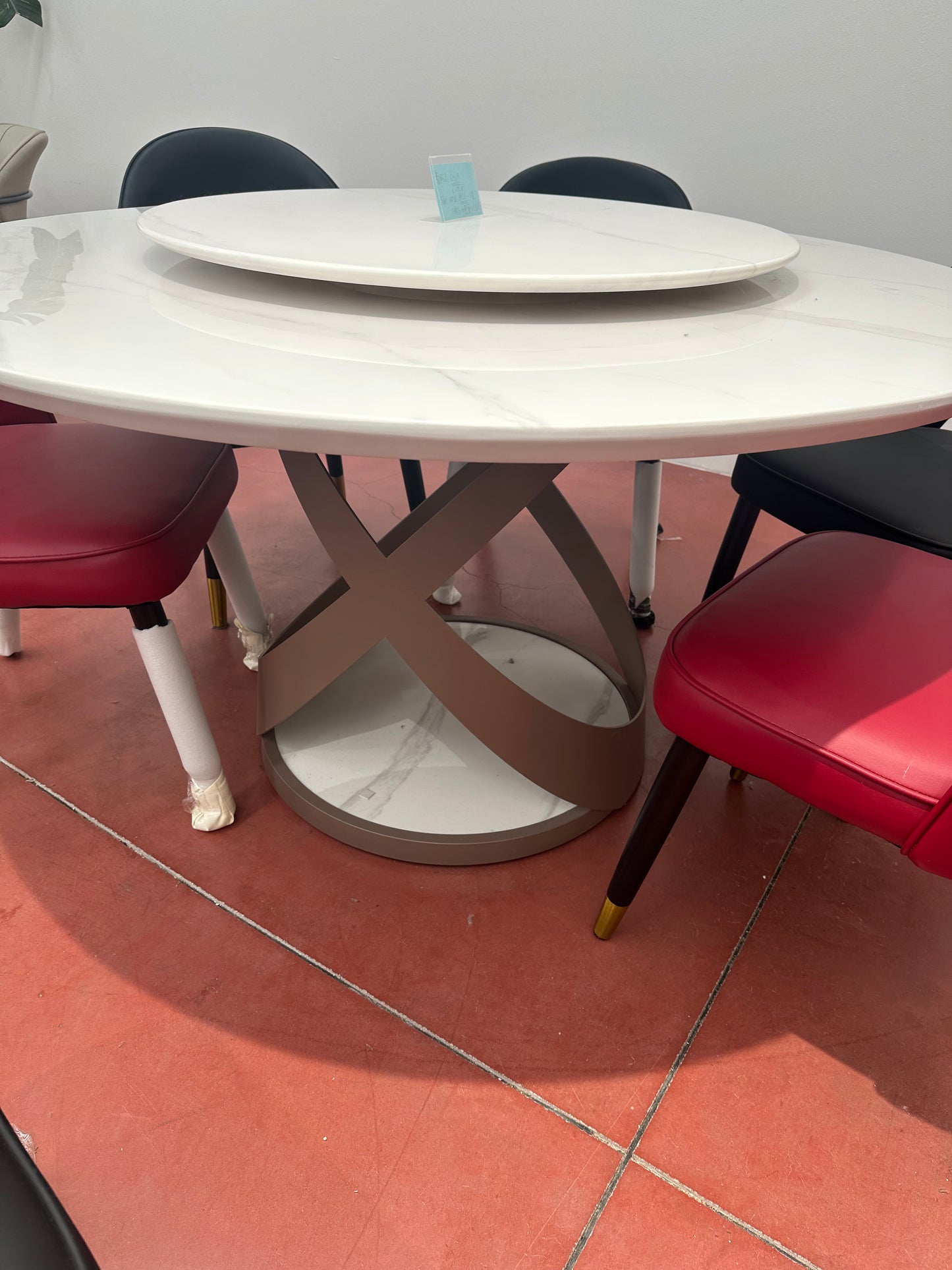 大理石餐桌(圆桌)016