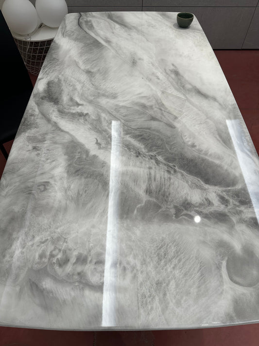 大理石餐桌(长桌)018