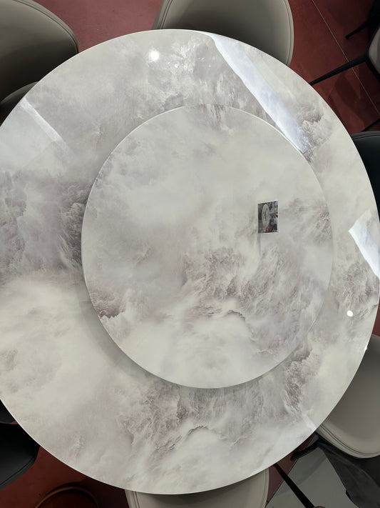 大理石餐桌(圆桌)021